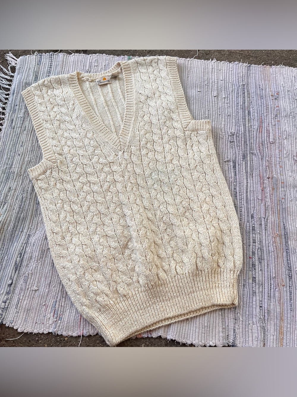 Vintage Liz Claiborne wool vest